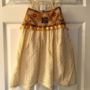 Anthropologie embellished tank top